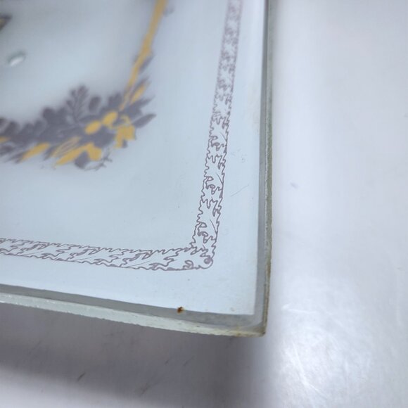 Vintage Holly Hobby Ceiling Light Glass Shade Cover 1970s Mid Century - Picture 12 of 16